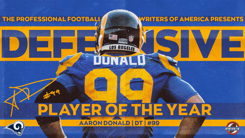 Aaron Donald named PFWA Defensive Player of the Year