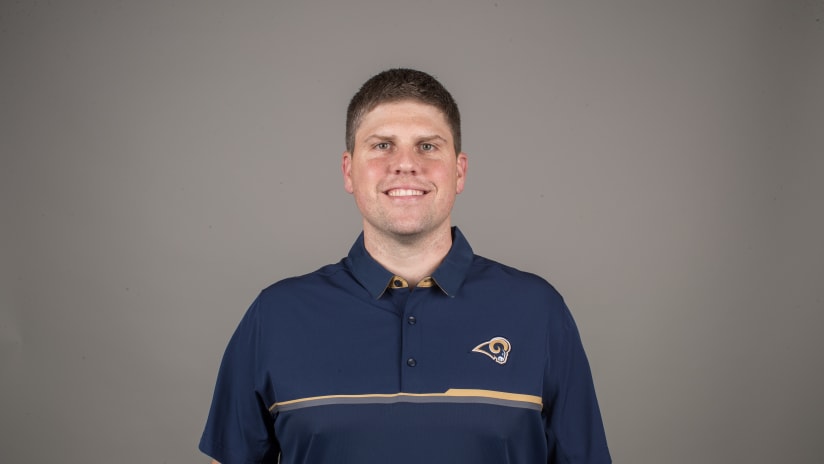Los Angeles Rams tight ends coach Shane Waldron at Rams practice Facility, Wednesday, February 8, 2017, in Thousand Oaks. (Jeff Lewis/Rams)