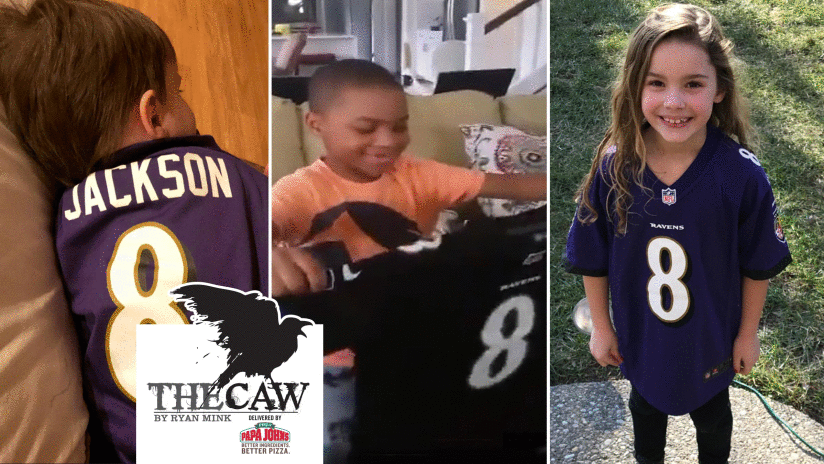 The Caw: Lamar Jackson Loves Seeing Kids Get His Jersey for Christmas