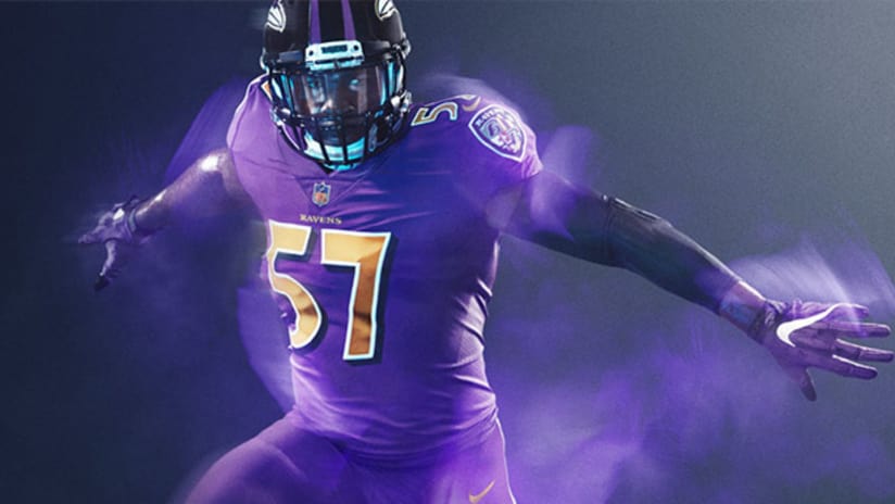 Ravens To Go With All-Purple Uniforms For Color Rush Game