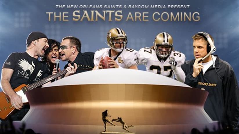 the saints are coming
