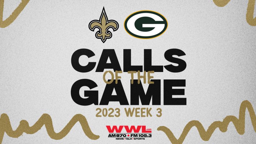 Saints vs. Rams Calls of the Game