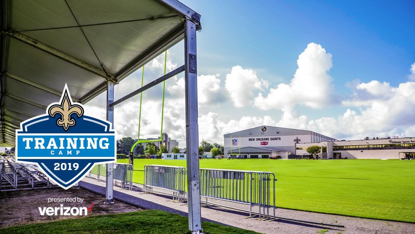 2019 New Orleans Saints Training Camp Presented By Verizon Fan Information Update