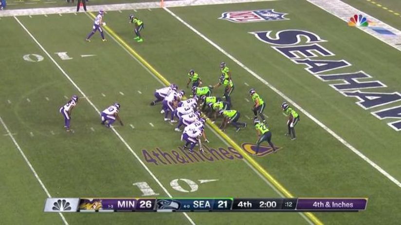 Seahawks' Defense Comes Up With Clutch Fourth Down Stop