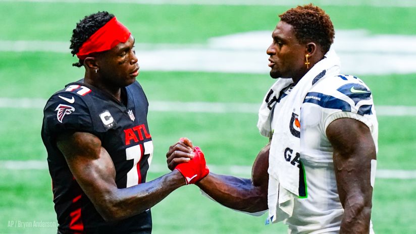DK Metcalf Showing Glimpses Of Julio 