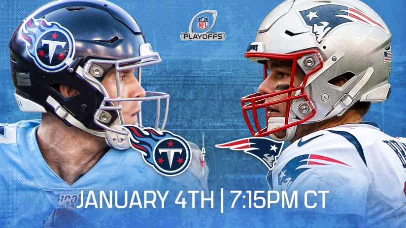 Image result for nfl playoffs titans patriots january 4