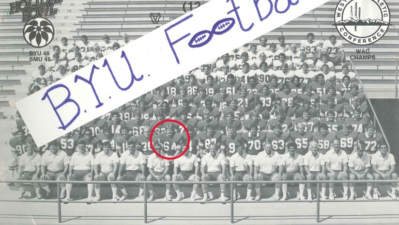 1980 BYU football team photo