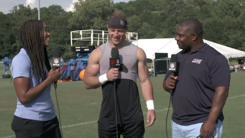 Christian McCaffrey previews the Panthers offense
