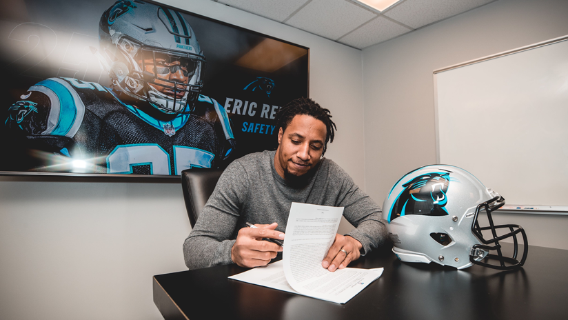 Eric Reid signs three-year contract