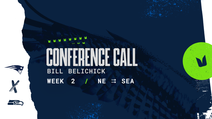 2020 Week 2 Opponent Conference Call Patriots Head Coach Bill Belichick