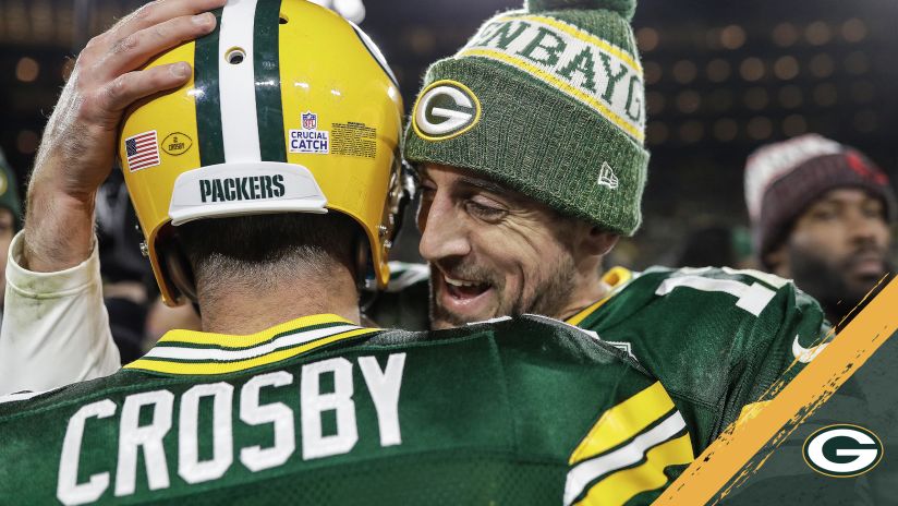 Aaron Rodgers Mason Crosby Enjoying All Time Ride Together In Green Bay