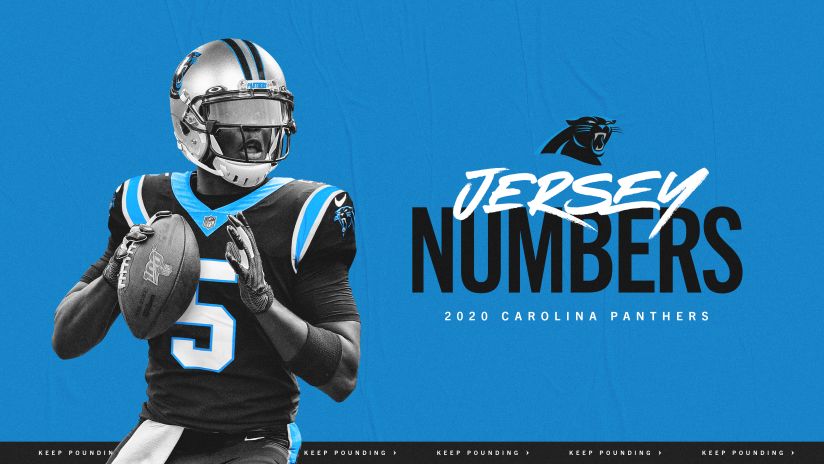 panthers jersey numbers