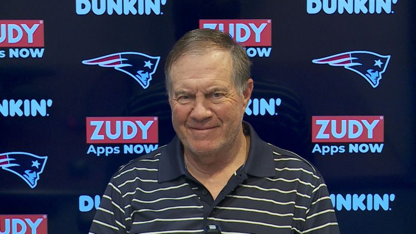 bill belichick ripped sweatshirt