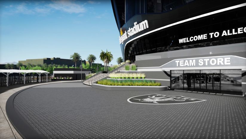 raider image store allegiant stadium