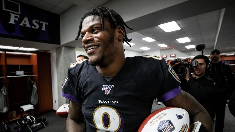 Lamar Jackson Named Afc Offensive Player Of The Week Again