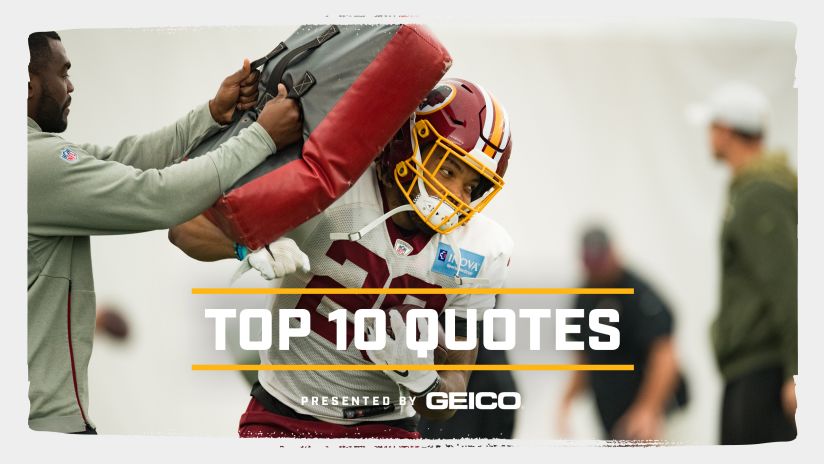 Top 10 Quotes Redskins Bye Week