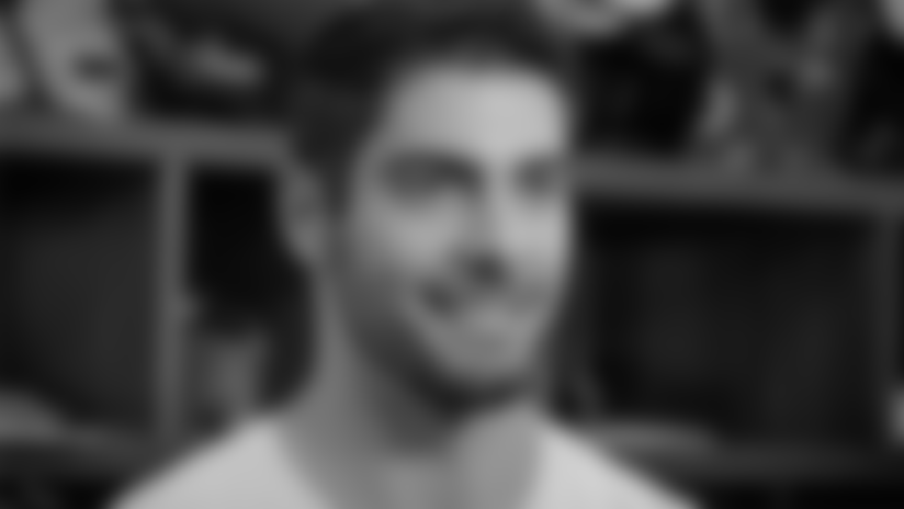 Jimmy Garoppolo Updates His Rehab and Shares an Outlook for 2019