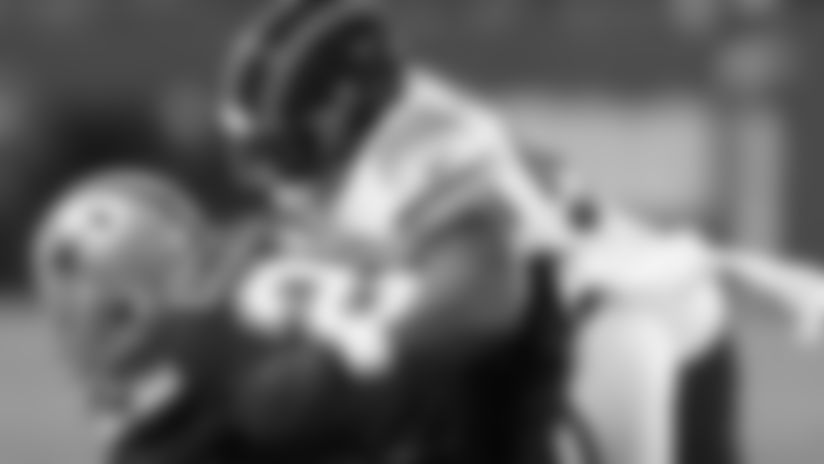 Motivated by a mistake he made early in the season, Kevin Pierre-Louis took advantage of expanded playing time after Roquan Smith was injured against the Cowboys and hopes to continue to excel.