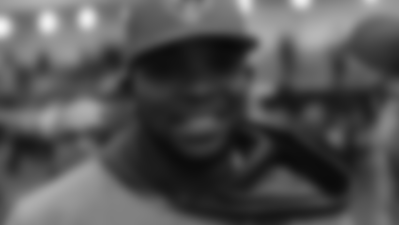 Jackson on practicing with NFL stars