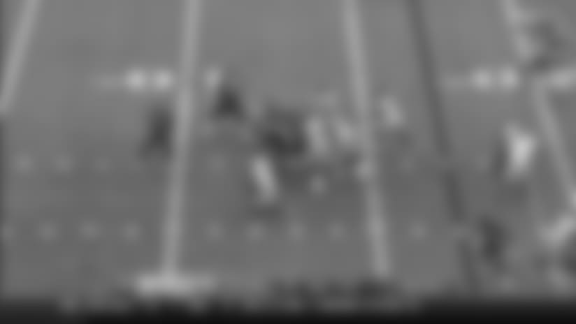 A.J. Green flies through the air for diving grab