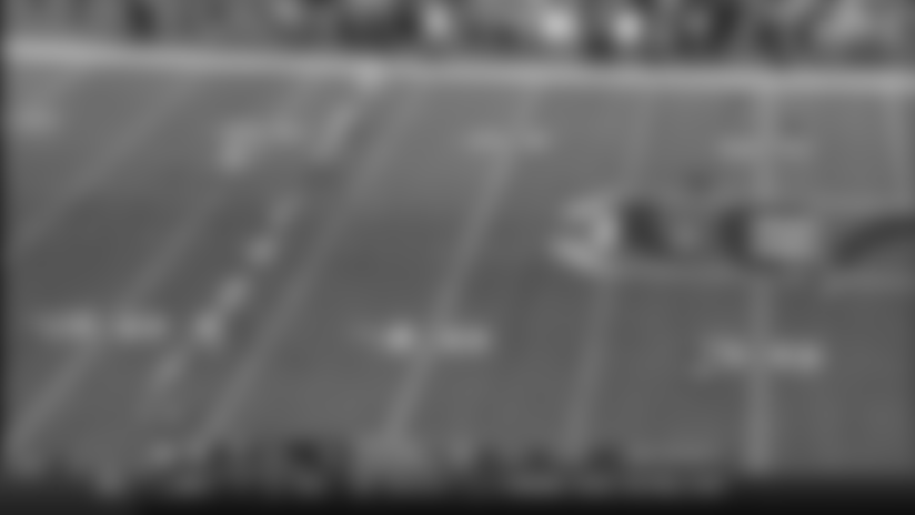 Alex Erickson darts past blocks for 77-yard kick return