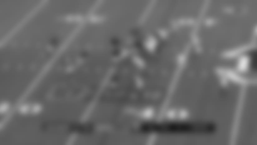 Dalton floats 32-yard dime down the sideline