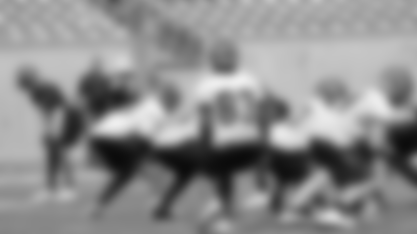 The '19 Bengals line up for the first time on Tuesday.