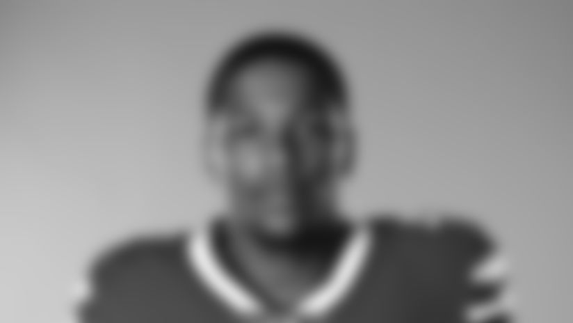 This is a 2020 photo of Cam Lewis of the Buffalo Bills NFL football team. This image reflects the Buffalo Bills active roster as of July 26, 2020 when this image was taken. (AP Photo)