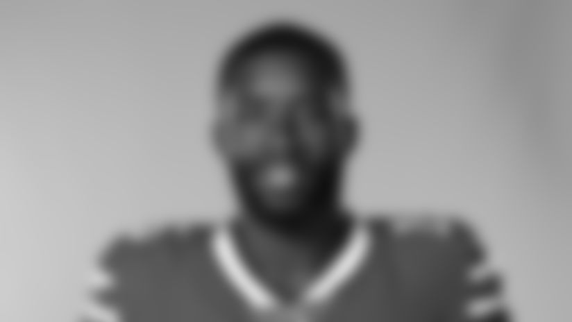 This is a 2020 photo of John Brown of the Buffalo Bills NFL football team. This image reflects the Buffalo Bills active roster as of August 1, 2020 when this image was taken. (AP Photo)