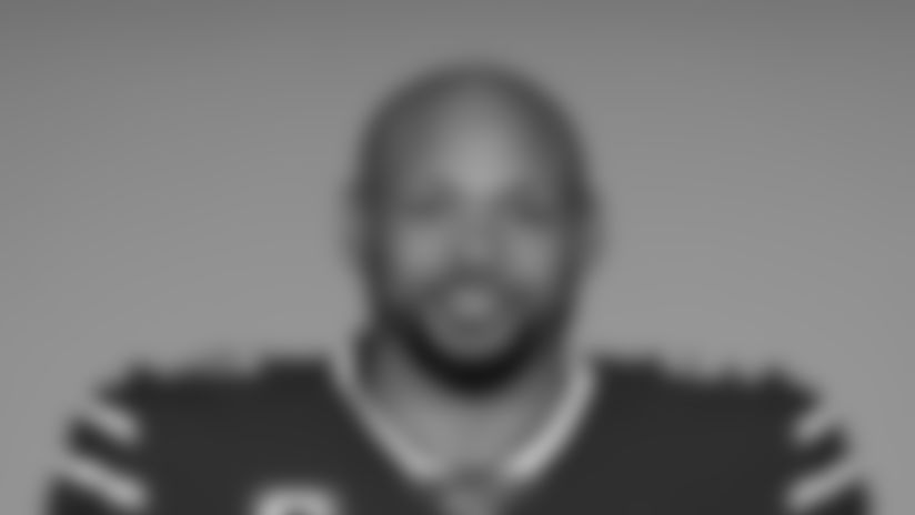 Lorenzo Alexander - Buffalo Bills, May 1, 2019.
Photo by Craig Melvin/Buffalo Bills