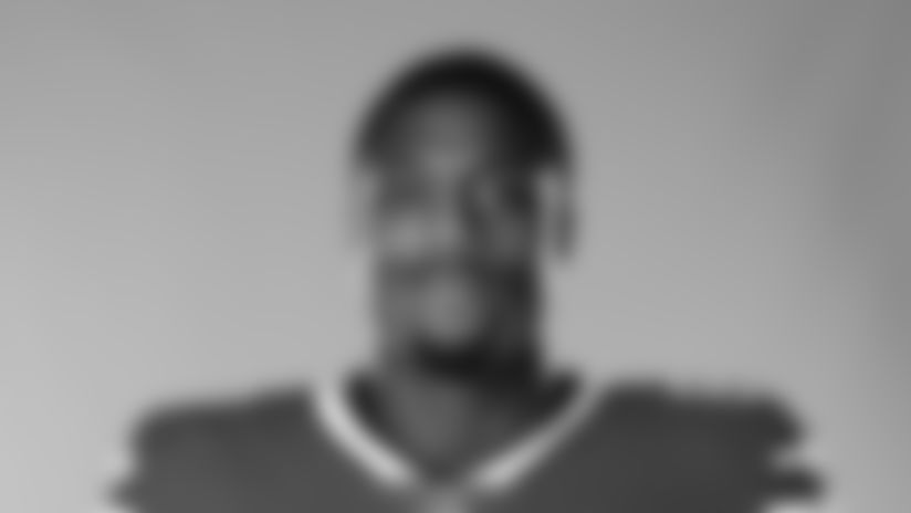 This is a 2020 photo of Jason Croom of the Buffalo Bills NFL football team. This image reflects the Buffalo Bills active roster as of August 1, 2020 when this image was taken. (AP Photo)