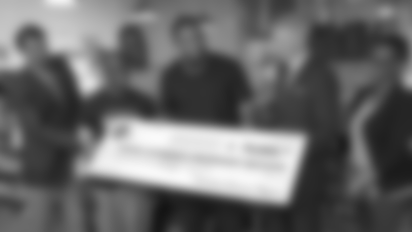 Browns continue commitment to social justice efforts with visit, donation to EDWINS