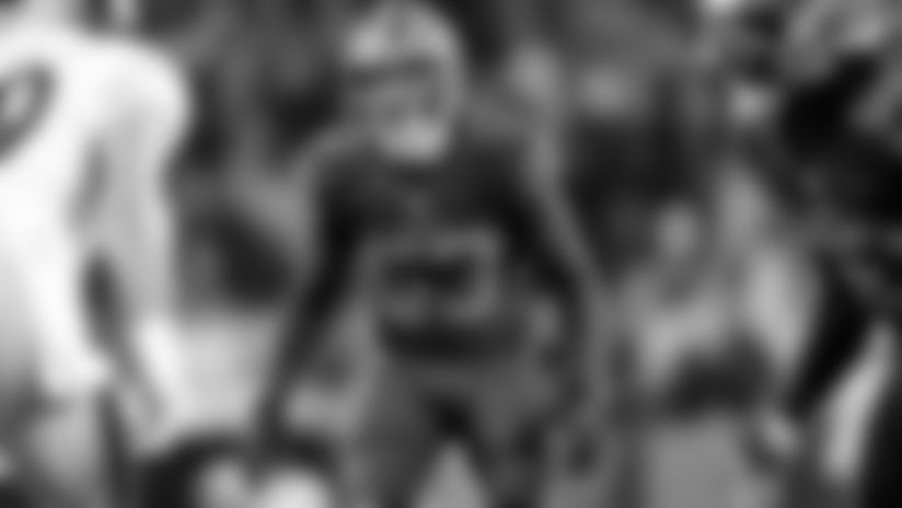 The linebacker had 2 of Cleveland’s 4 interceptions against the Steelers