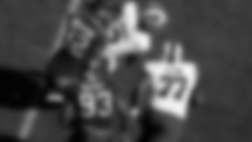 Rookie DE William Gholston finished the game with 1.5 sacks...sharing one with Da'Quan Bowers.