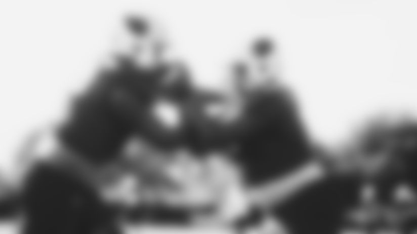 Images from practice at the Dignity Health Arizona Cardinals Training Center