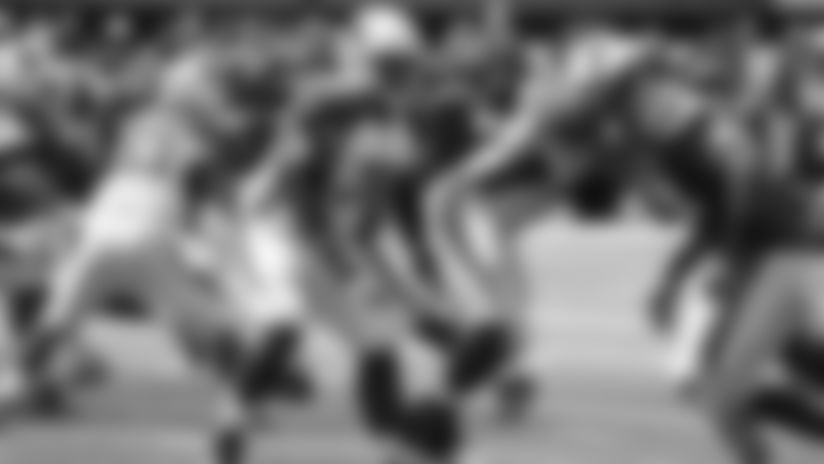 Right tackle Marcus Gilbert in preseason action against the Vikings.