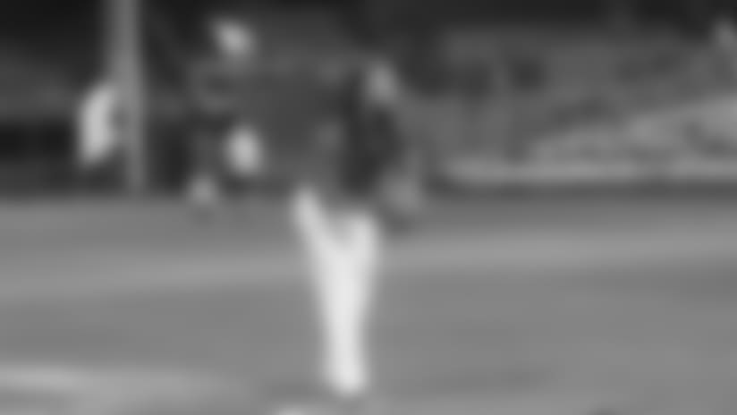 WR Larry Fitzgerald on the mound