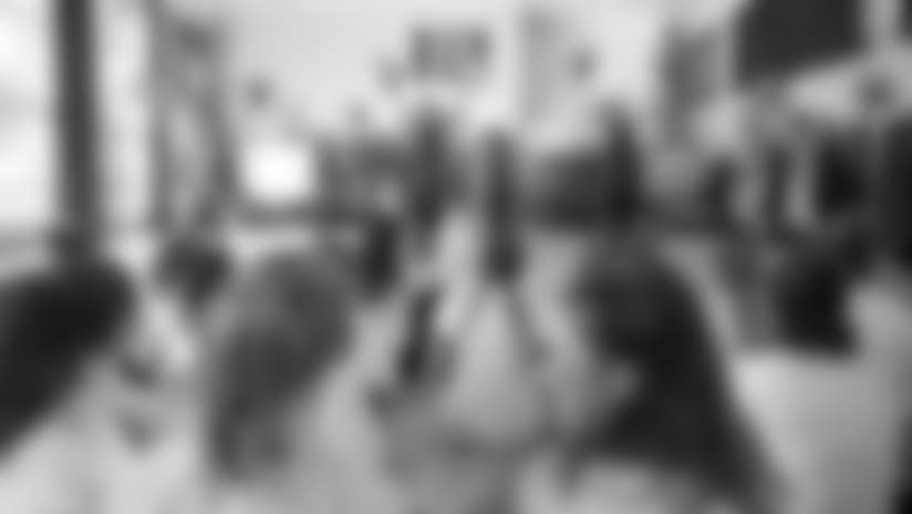 Charger Girls Host Dance Clinic in London