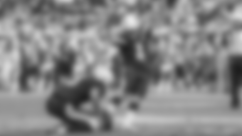 Michael Badgley Drills 59-Yard FG