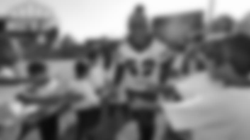 Mic'd Up: Denzel Perryman at Practice in London