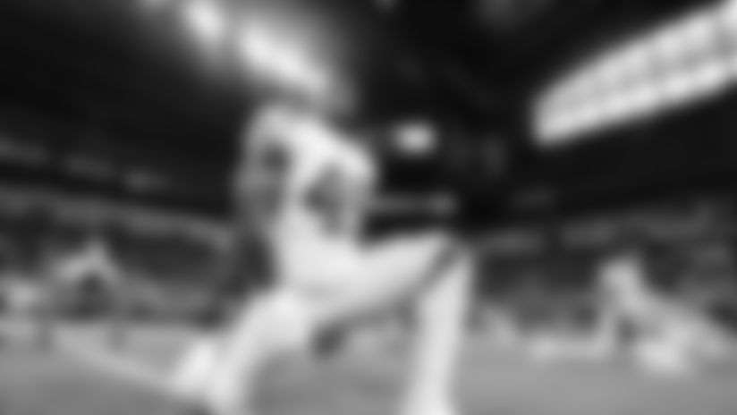 #49 linebacker Matthew Adams
