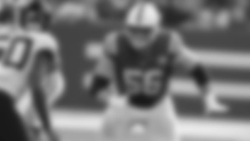 Indianapolis Colts offensive guard Quenton Nelson (56) blocks against the Jacksonville Jaguars during the first half of an NFL football game in Indianapolis, Sunday, Nov. 11, 2018. (AP Photo/Darron Cummings)
