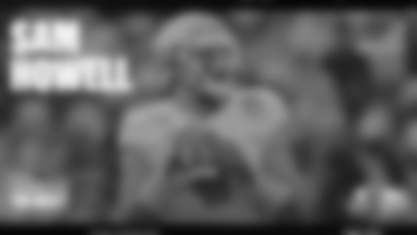 Howell was named a Manning Award finalist and has shown he can be a dual threat.