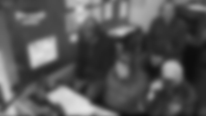 Merrill Cam: Malcolm Jenkins sacks Russell Wilson 