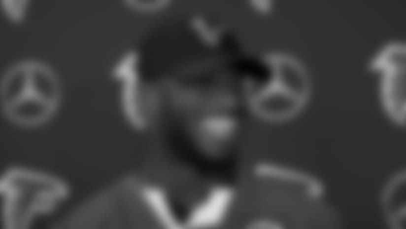 MLB Deion Jones press conference from day 11