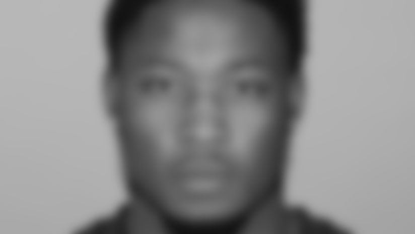 This is a 2021 photo of Kobe Jones of the Atlanta Falcons NFL football team. This image reflects the Atlanta Falcons active roster as of May 12, 2021 when this image was taken. (AP Photo)