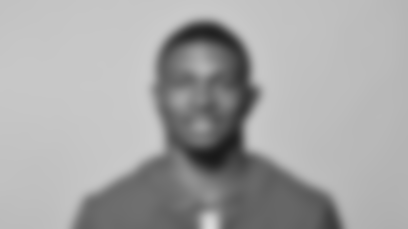 This is a 2018 photo of Alonzo Russell of the New York Giants NFL football team. This image reflects the New York Giants active roster as of May 10, 2018 when this image was taken. (AP Photo)