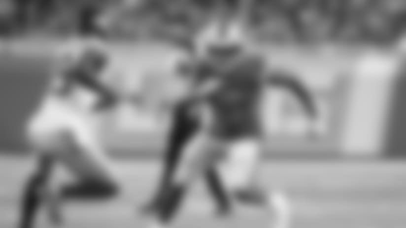 Detroit Lions wide receiver Golden Tate (15) runs a pattern defended by New York Giants defensive back Chris Lewis-Harris (39) during the first half of a preseason NFL football game, Friday, Aug. 17, 2018, in Detroit. (AP Photo/Rick Osentoski)