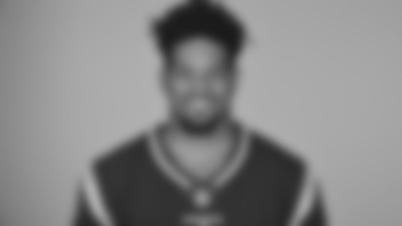 This is a 2019 photo of Trent Harris of the New England Patriots NFL football team. This image reflects the New England Patriots active roster as of Monday, June 3, 2019 when this image was taken. (AP Photo)