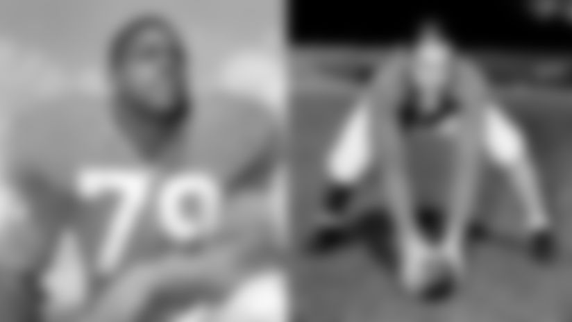 The Hall of Fame offensive linemen would join Lawrence Taylor and Emlen Tunnell on the 100-player roster.